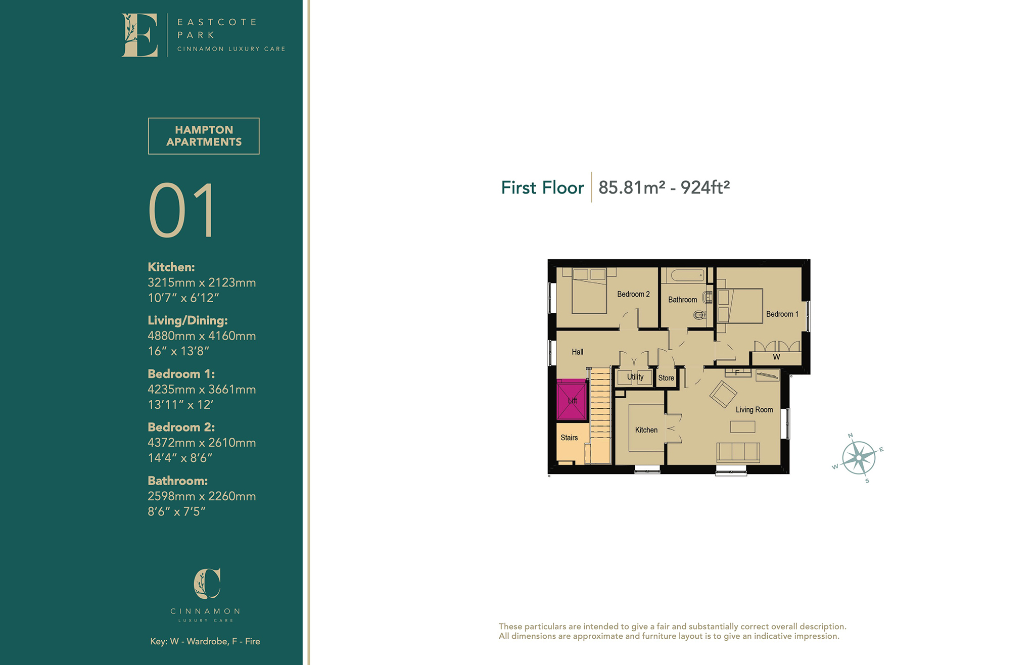 1 The Hampton - First Floor Apartment