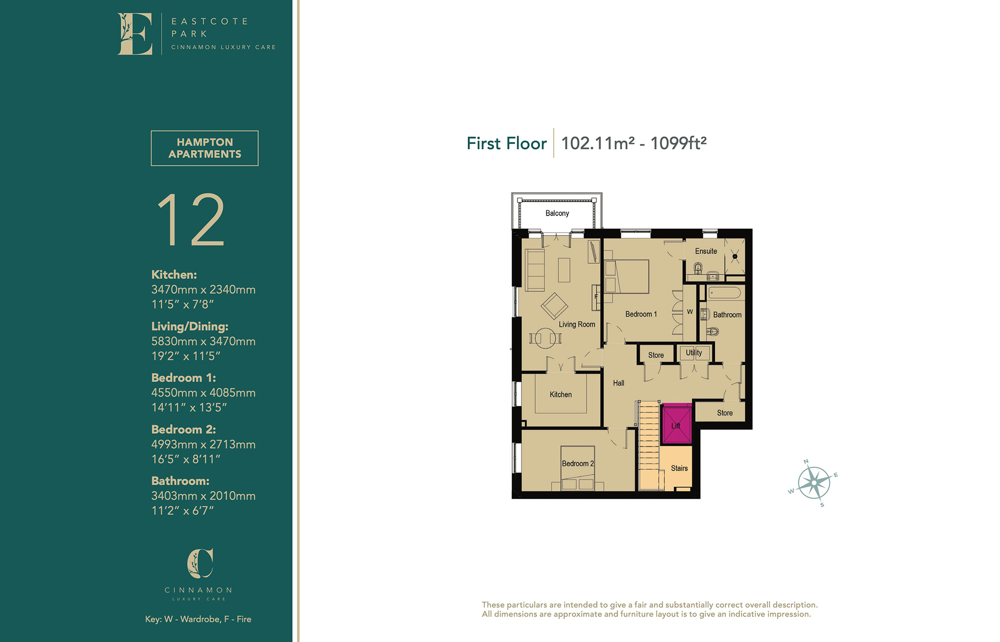 12 The Hampton - First Floor Apartment