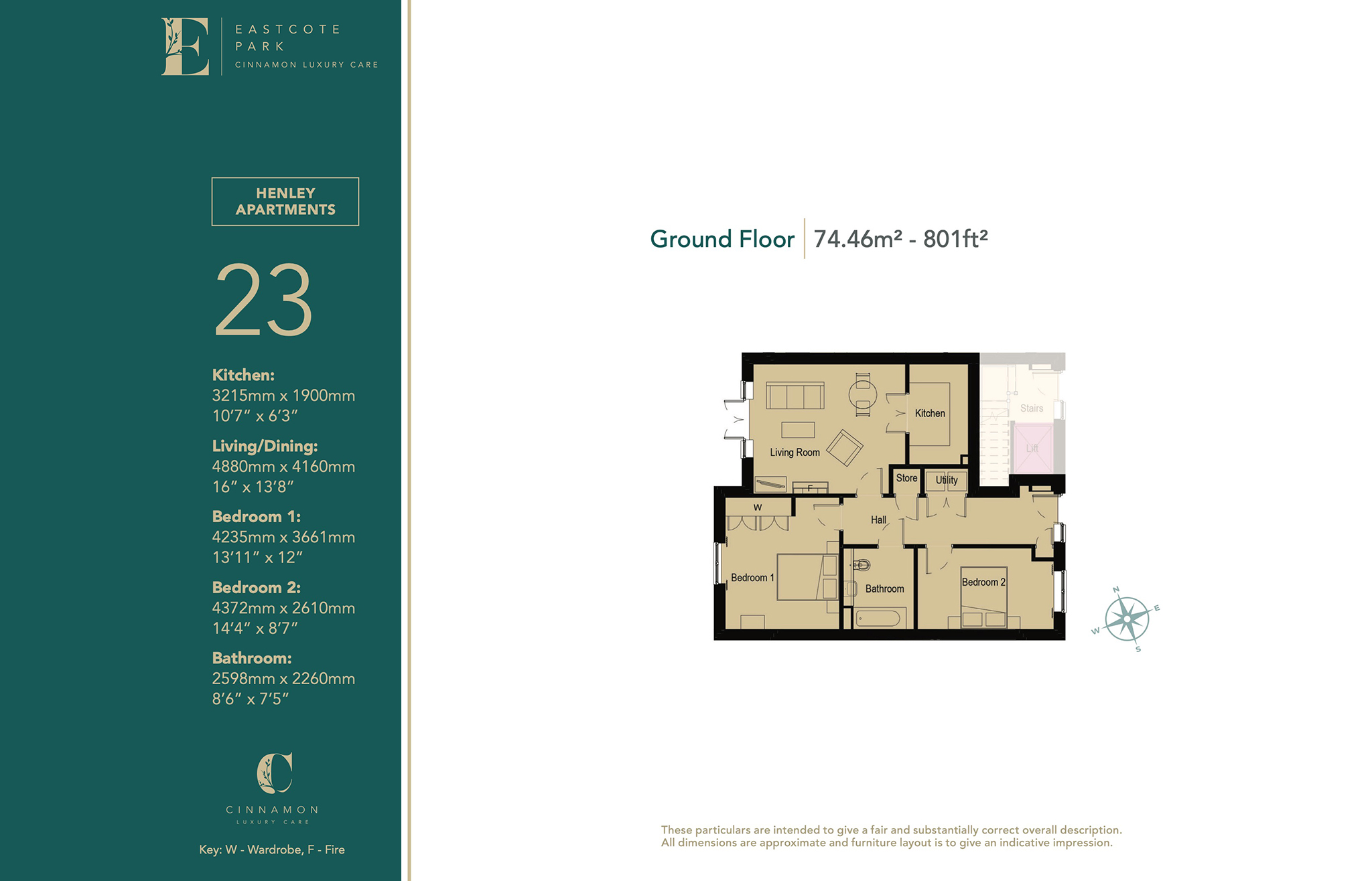 23 The Henley - Ground Floor Apartment