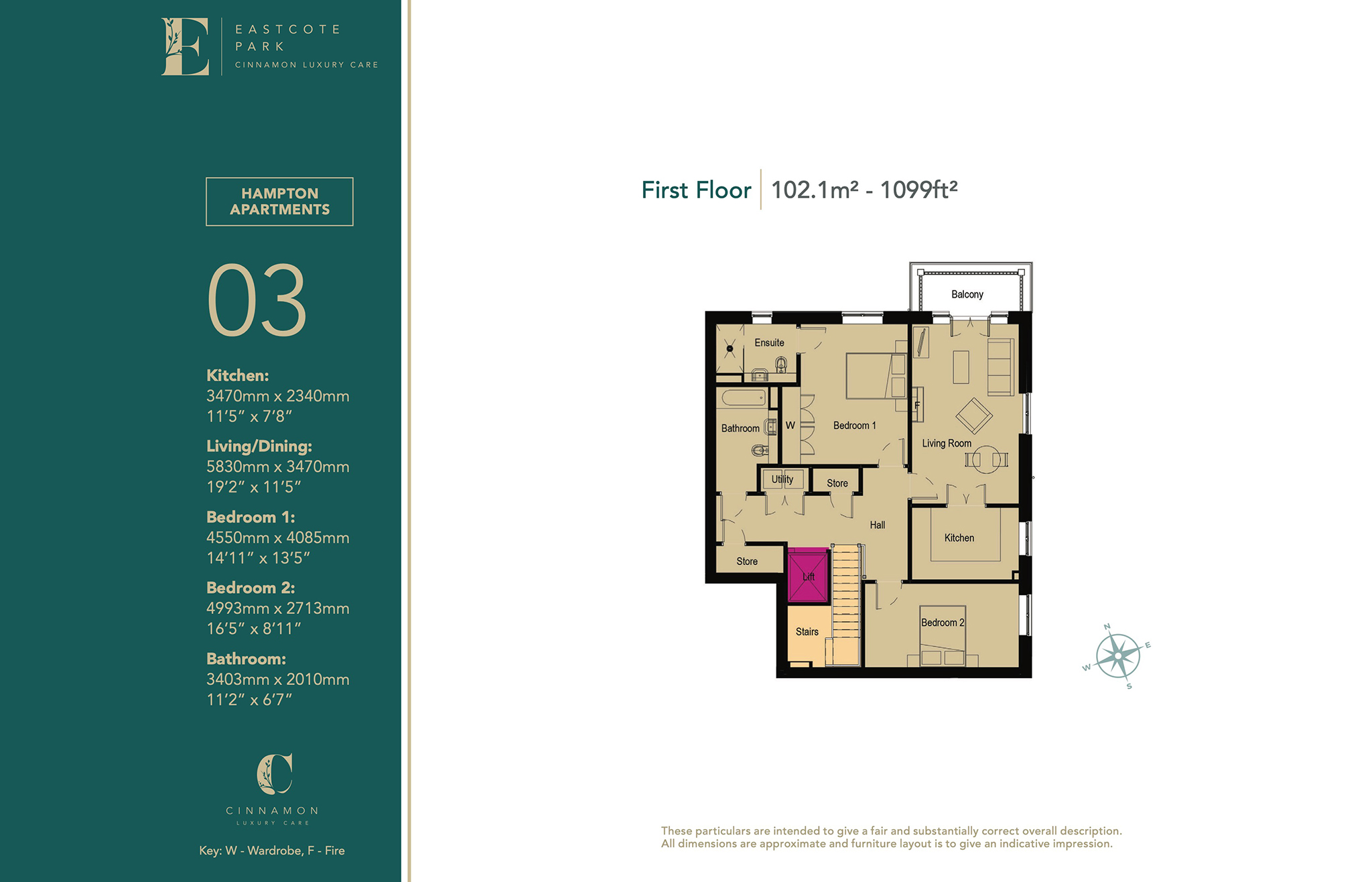 3 The Hampton - First Floor Apartment