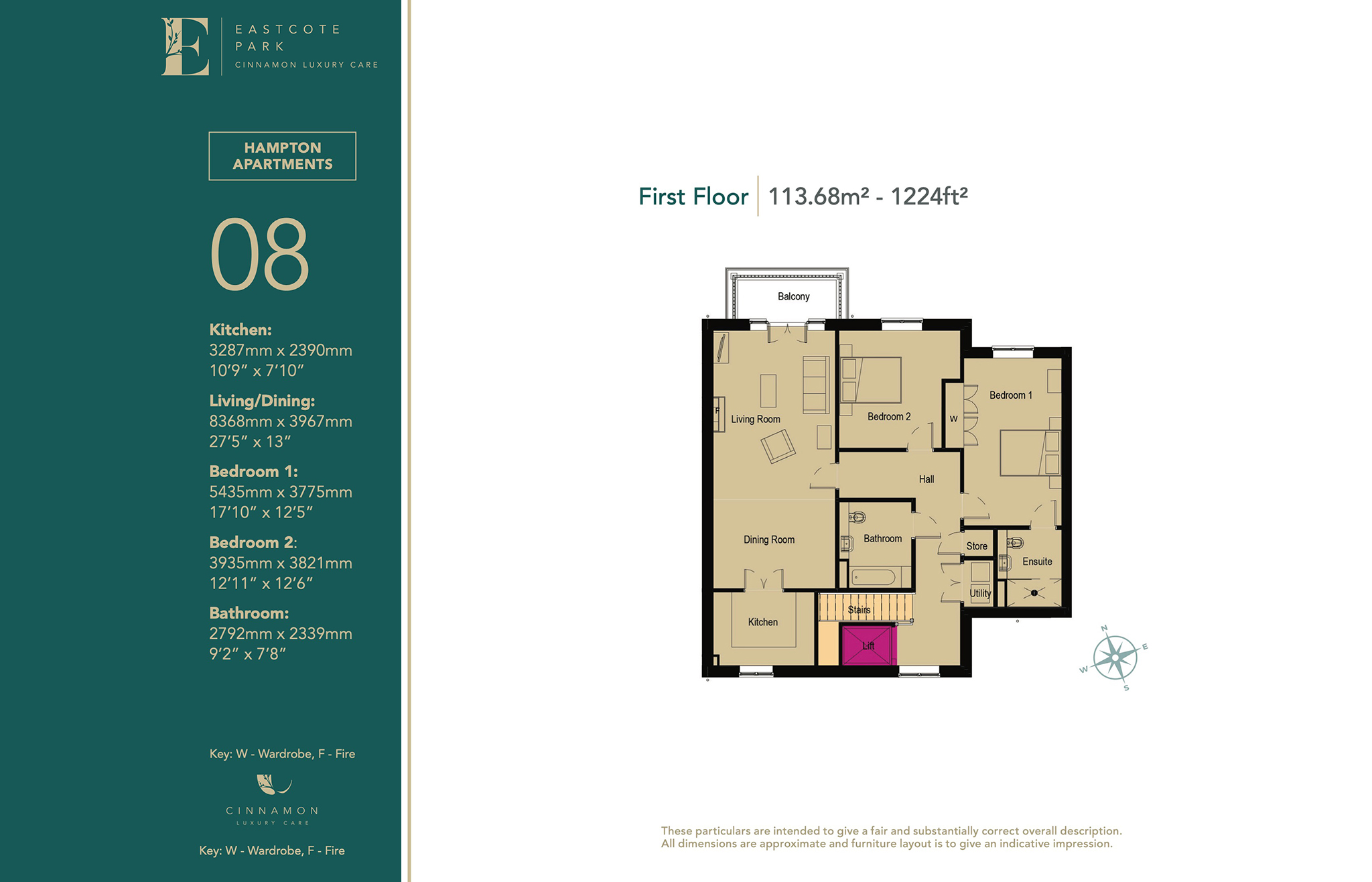 8 The Hampton - First Floor Apartment