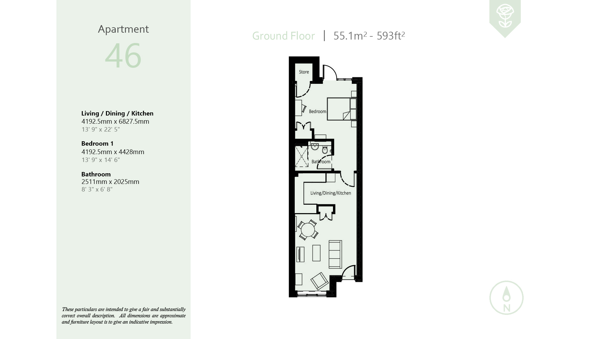 46 Emerson Park Grange - Ground Floor Apartment