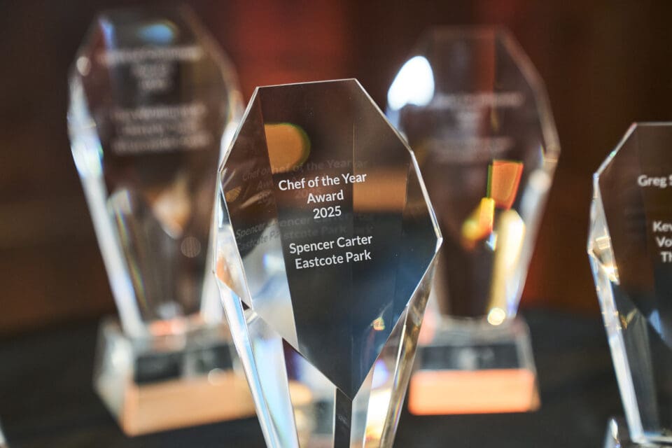 Cinnamon Awards 2025 trophies
