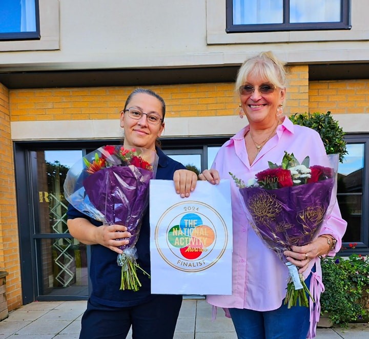 Outstanding Activities Co-Ordinators at Egham Care Home Selected As Finalists in National Award