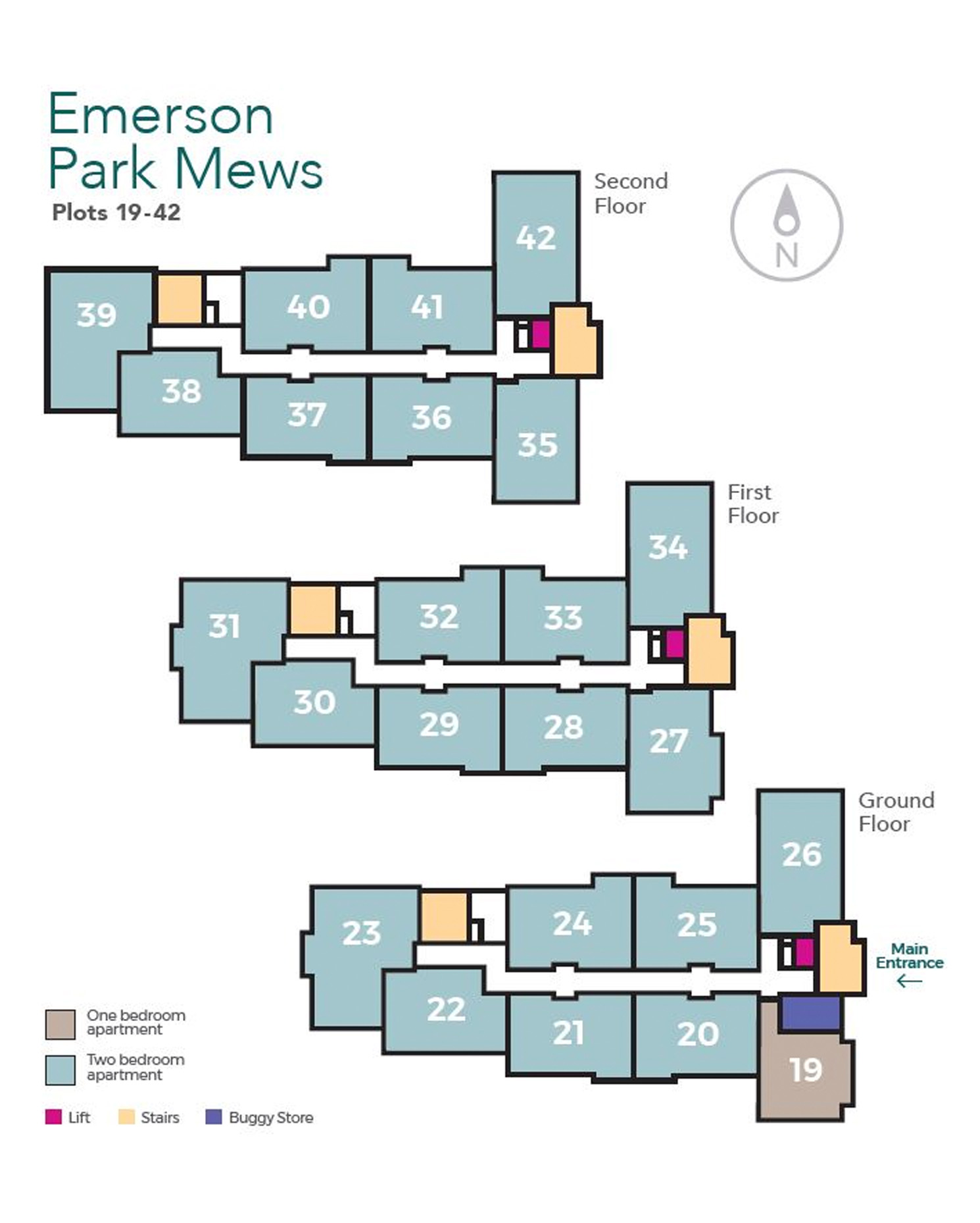 Emerson Park Mews Locator Plan