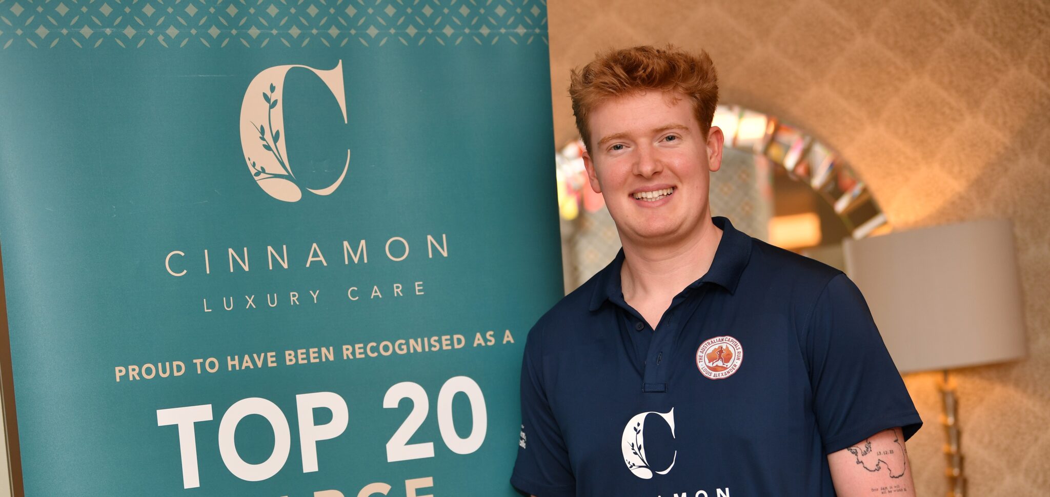 Cinnamon Care Collection sponsors inspiring British adventurer Louis Alexander