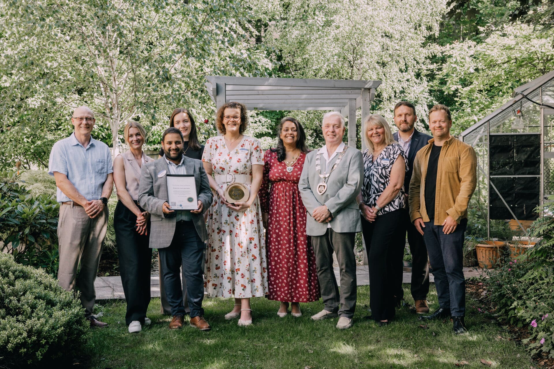 Rivermede Court celebrates gold dementia accreditation
