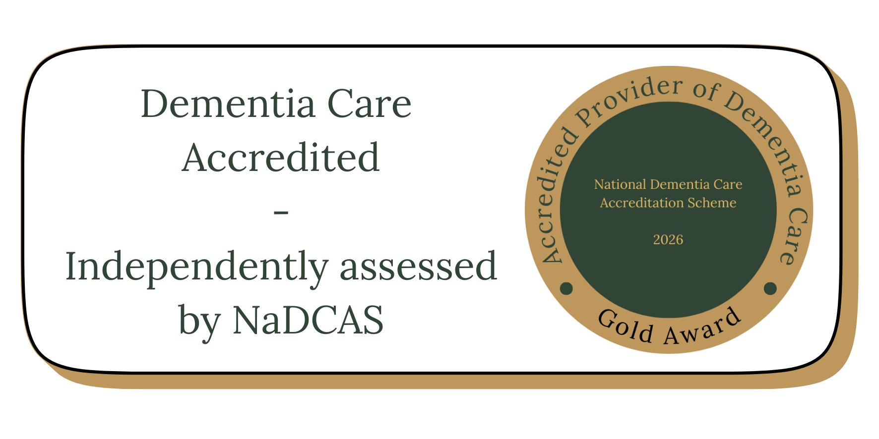 Lakeview Grange celebrates Gold NaDCAS accreditation